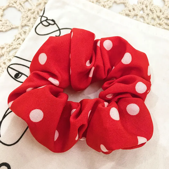 Satin scrunchies hair clip