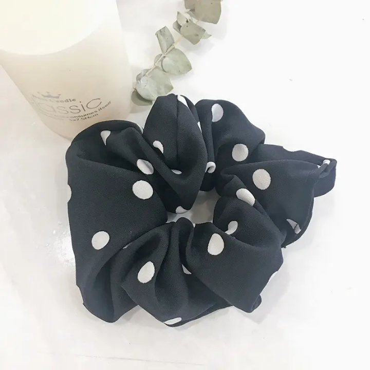 Satin scrunchies hair clip