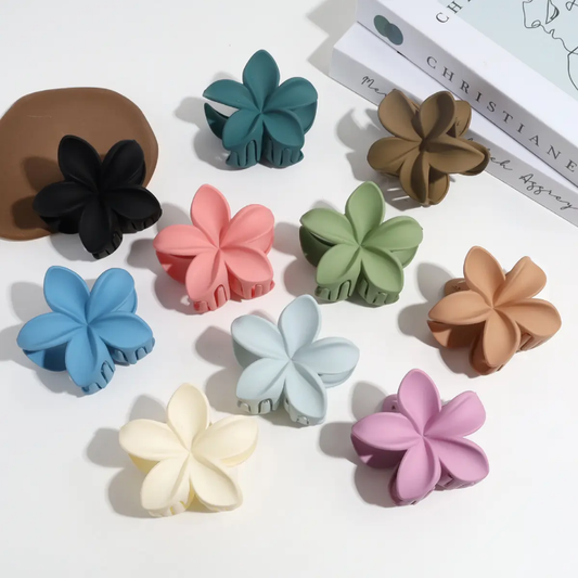 Matte finish hair claw